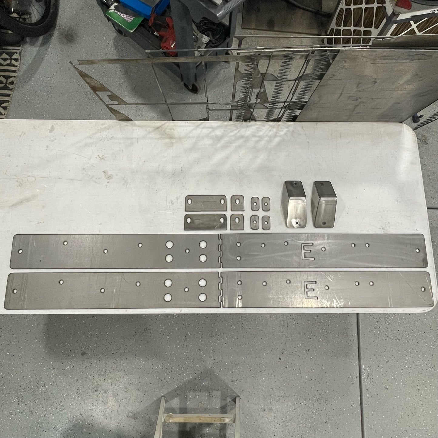 Toyota Tacoma Longbed (16-23) Bolt on Rock Slider Frame Plate Kit