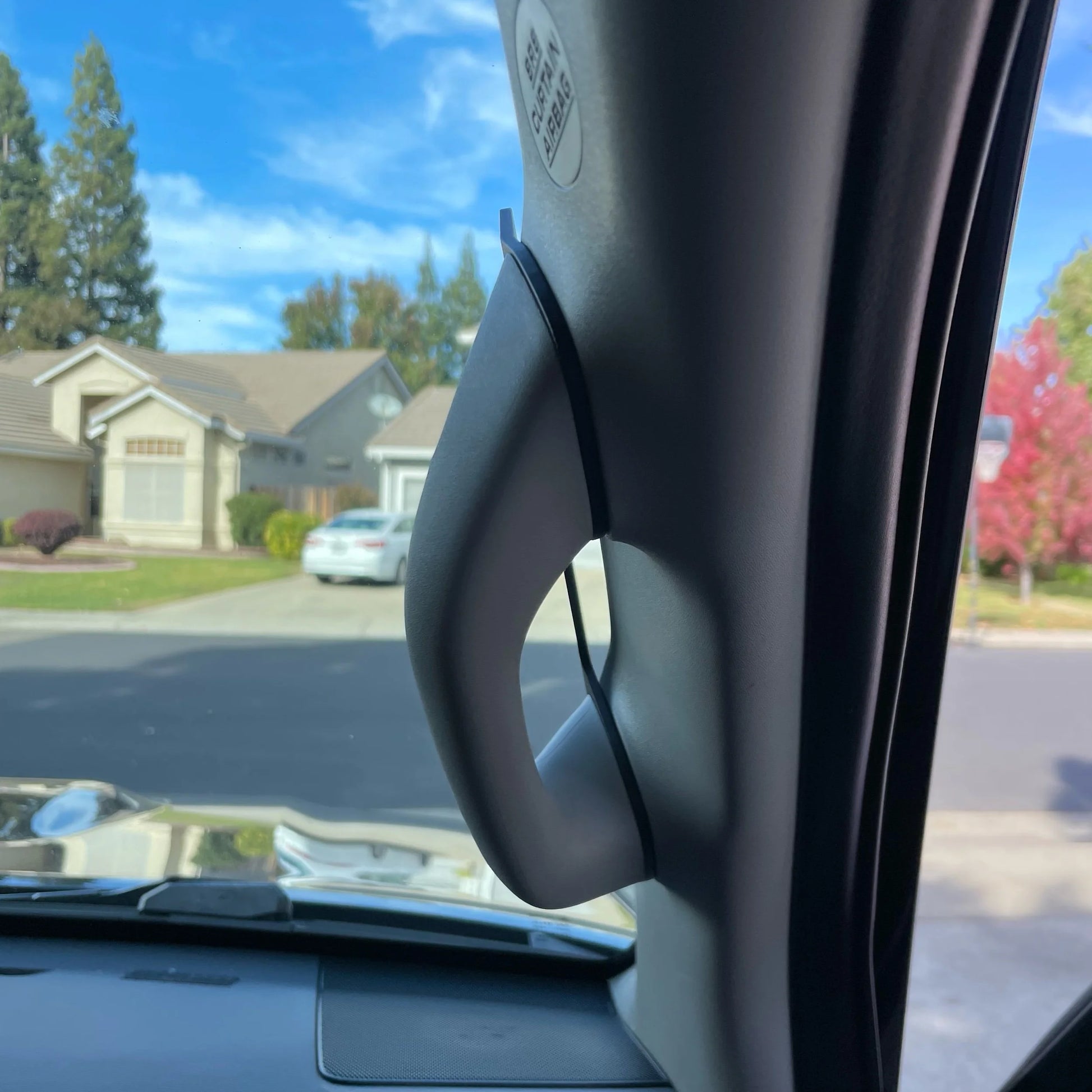 2010-2024 Toyota 4Runner (5th Gen) A-Pillar Grab Handle Accessory Mount For Phones Ham Radios Switch’s Winch Controller Cams Overlanding