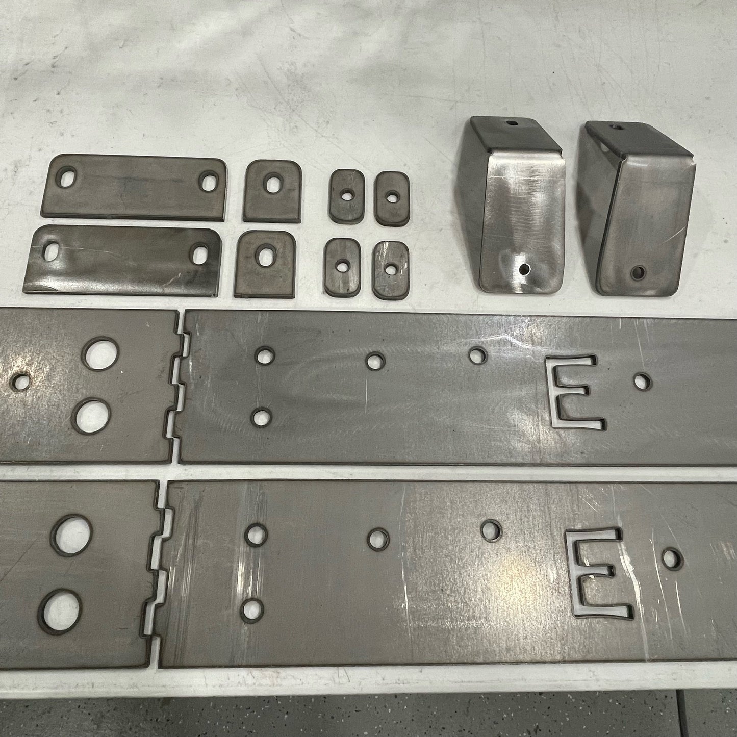 Toyota Tacoma Longbed (16-23) Bolt on Rock Slider Frame Plate Kit
