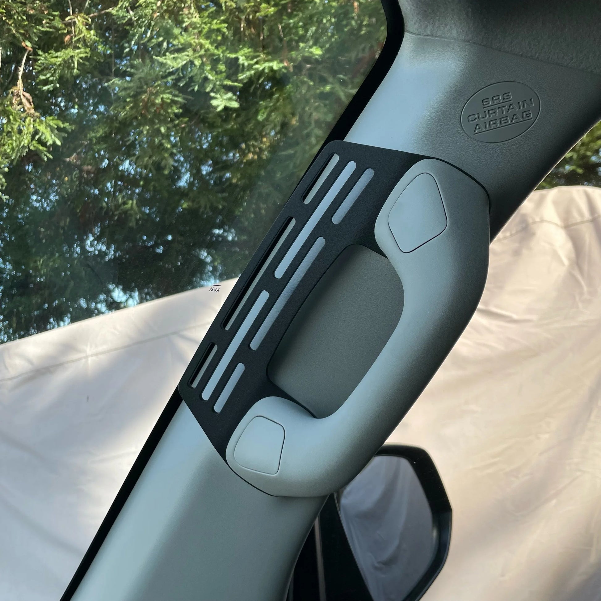 2010-2024 Toyota 4Runner (5th Gen) A-Pillar Grab Handle Accessory Mount For Phones Ham Radios Switch’s Winch Controller Cams Overlanding