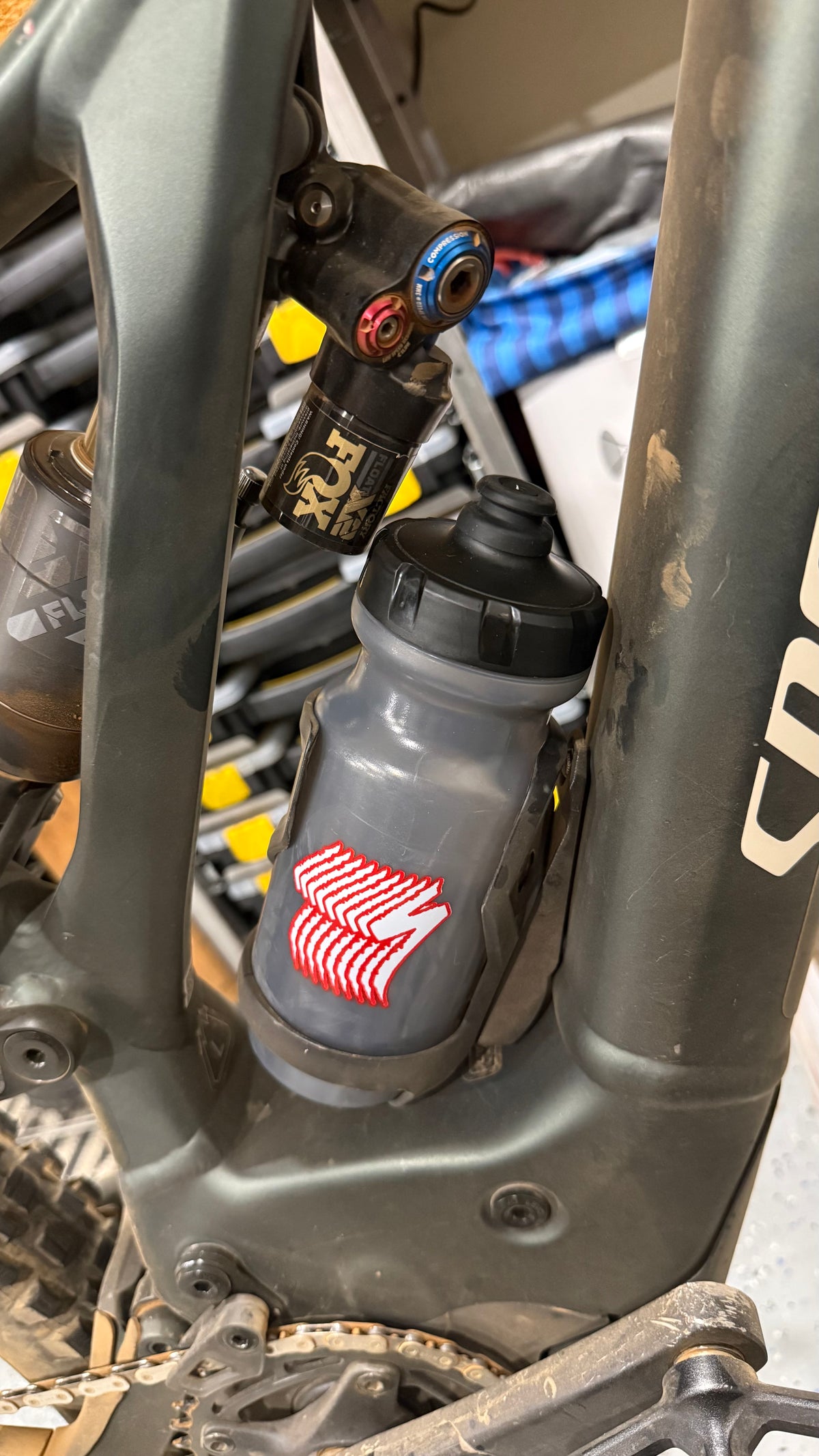 Specialized Turbo LEVO Gen2 Water Bottle Cage Relocation