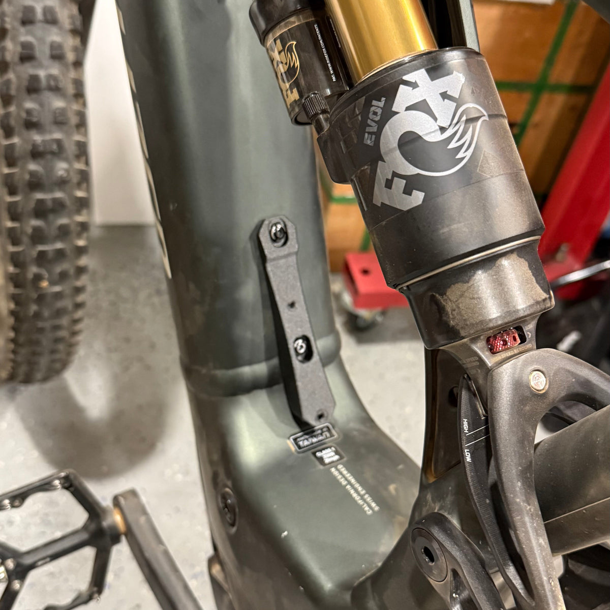 Specialized Turbo LEVO Gen2 Water Bottle Cage Relocation