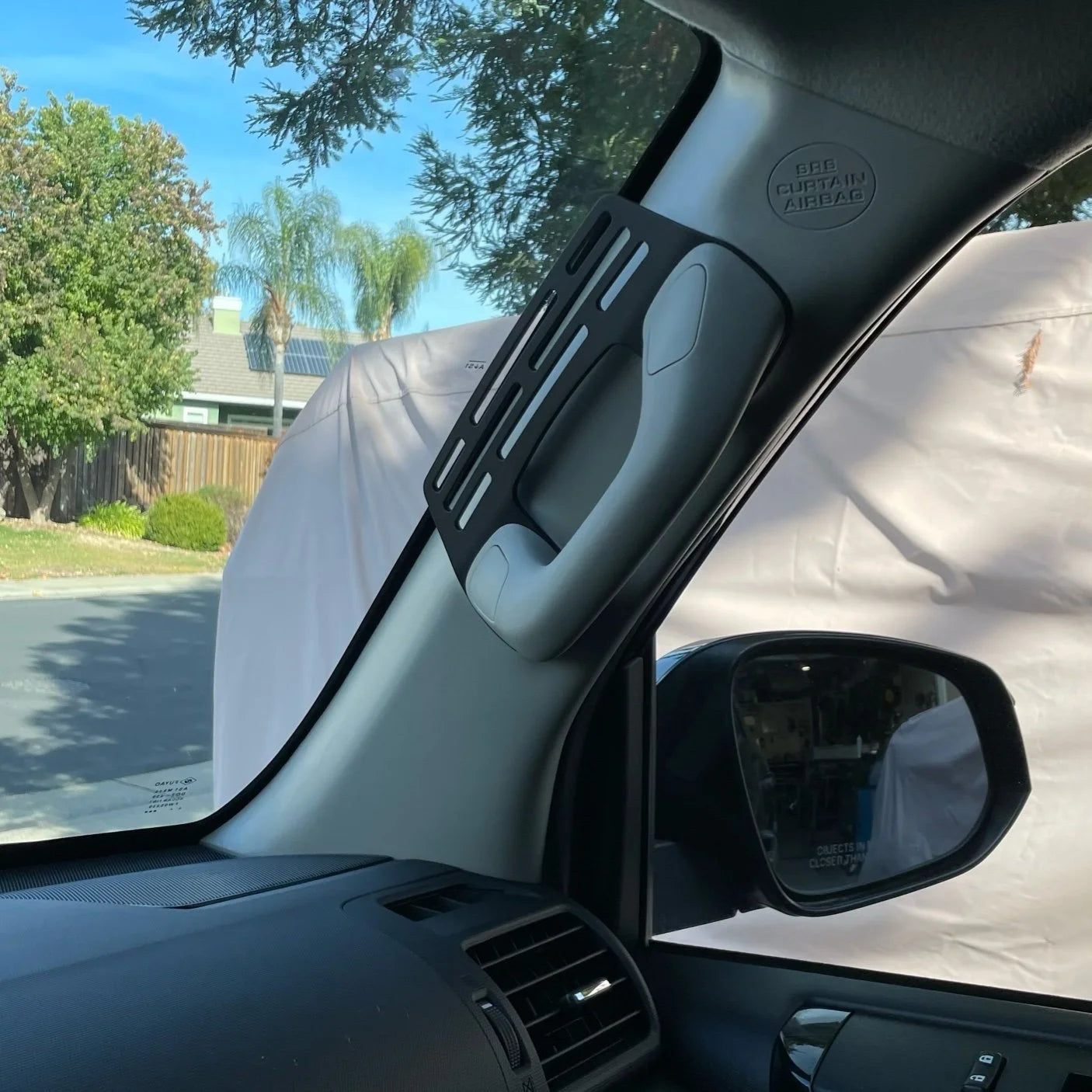 2010-2024 Toyota 4Runner (5th Gen) A-Pillar Grab Handle Accessory Mount For Phones Ham Radios Switch’s Winch Controller Cams Overlanding