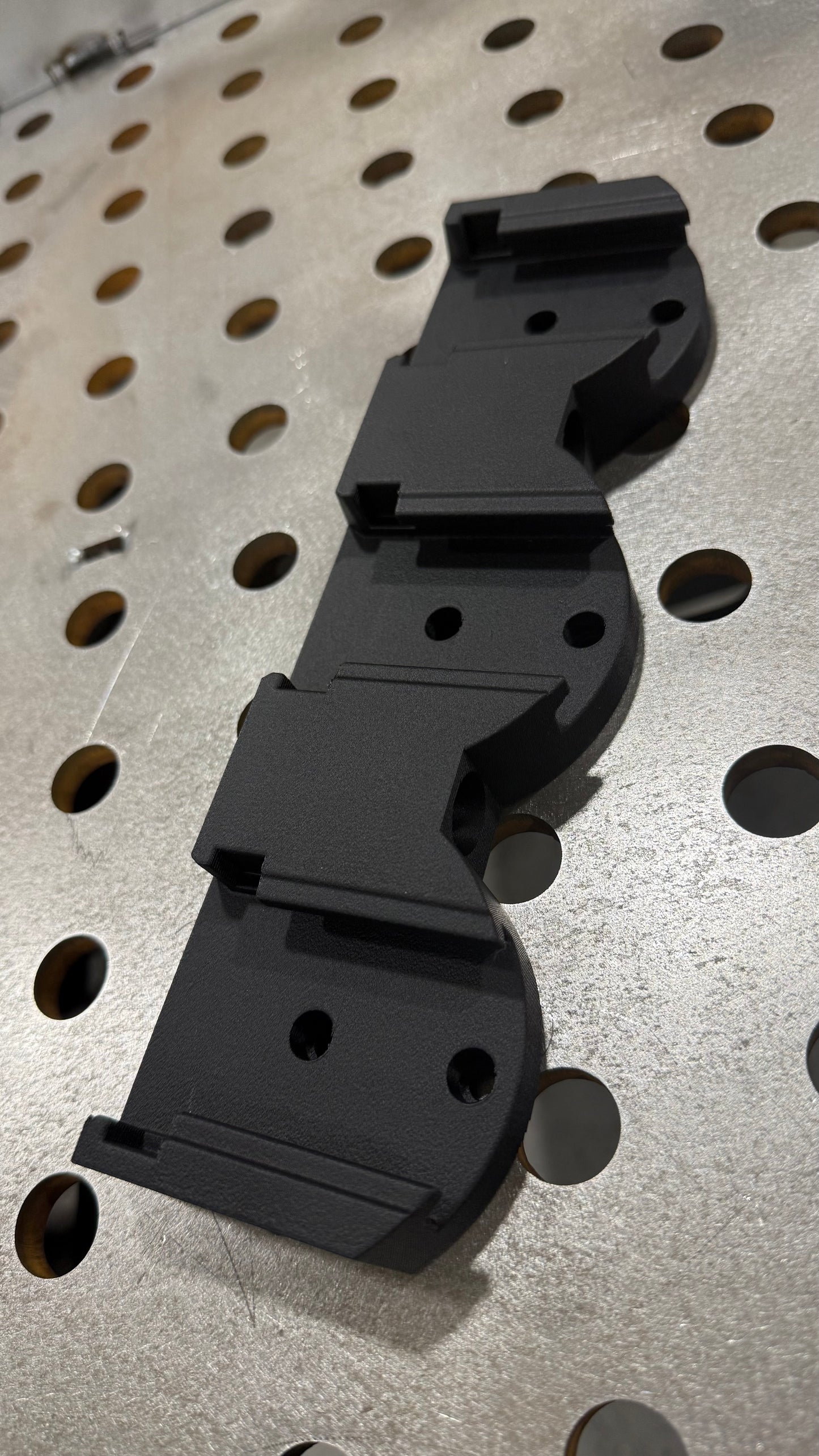 Milwaukee 3X M18 M12 Rapid Battery Charger Wall Mount Plate 20 Degree Angle For Van Truck Shop Contractor