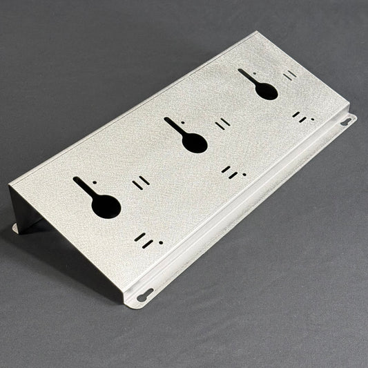 Milwaukee 3X M18 M12 Rapid Battery Charger Wall Mount Plate 20 Degree Angle For Van Truck Shop Contractor