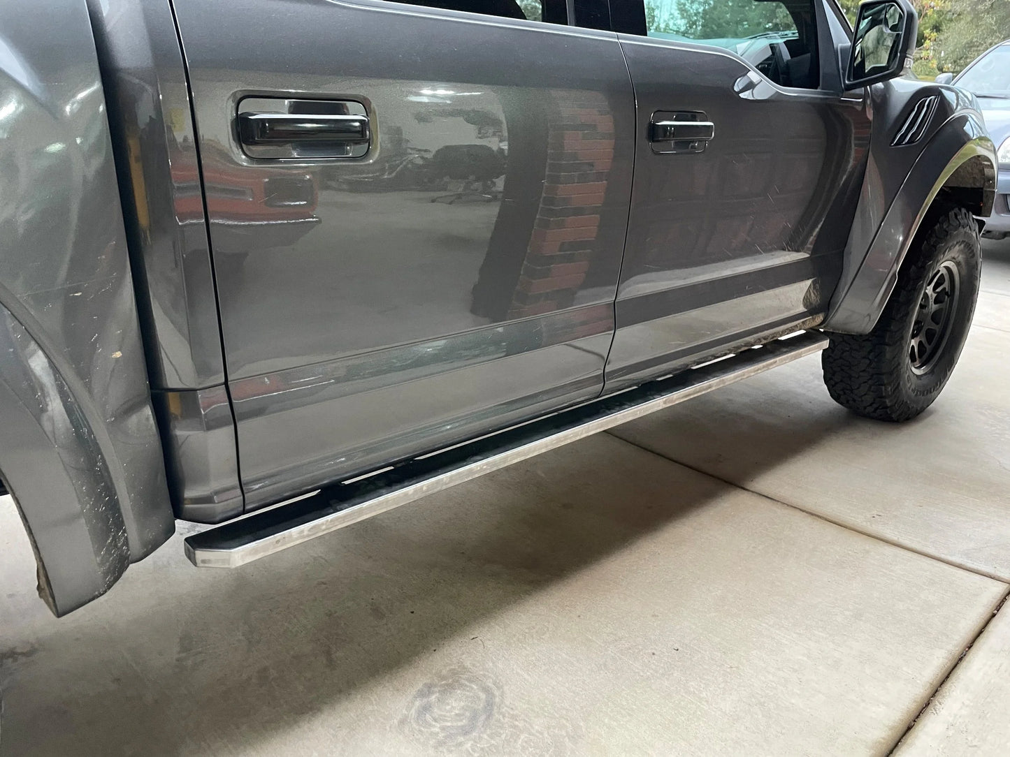 RAPTOR/Ford F-150 Rock Slider Steps (2015-20) SuperCrew 4 Door