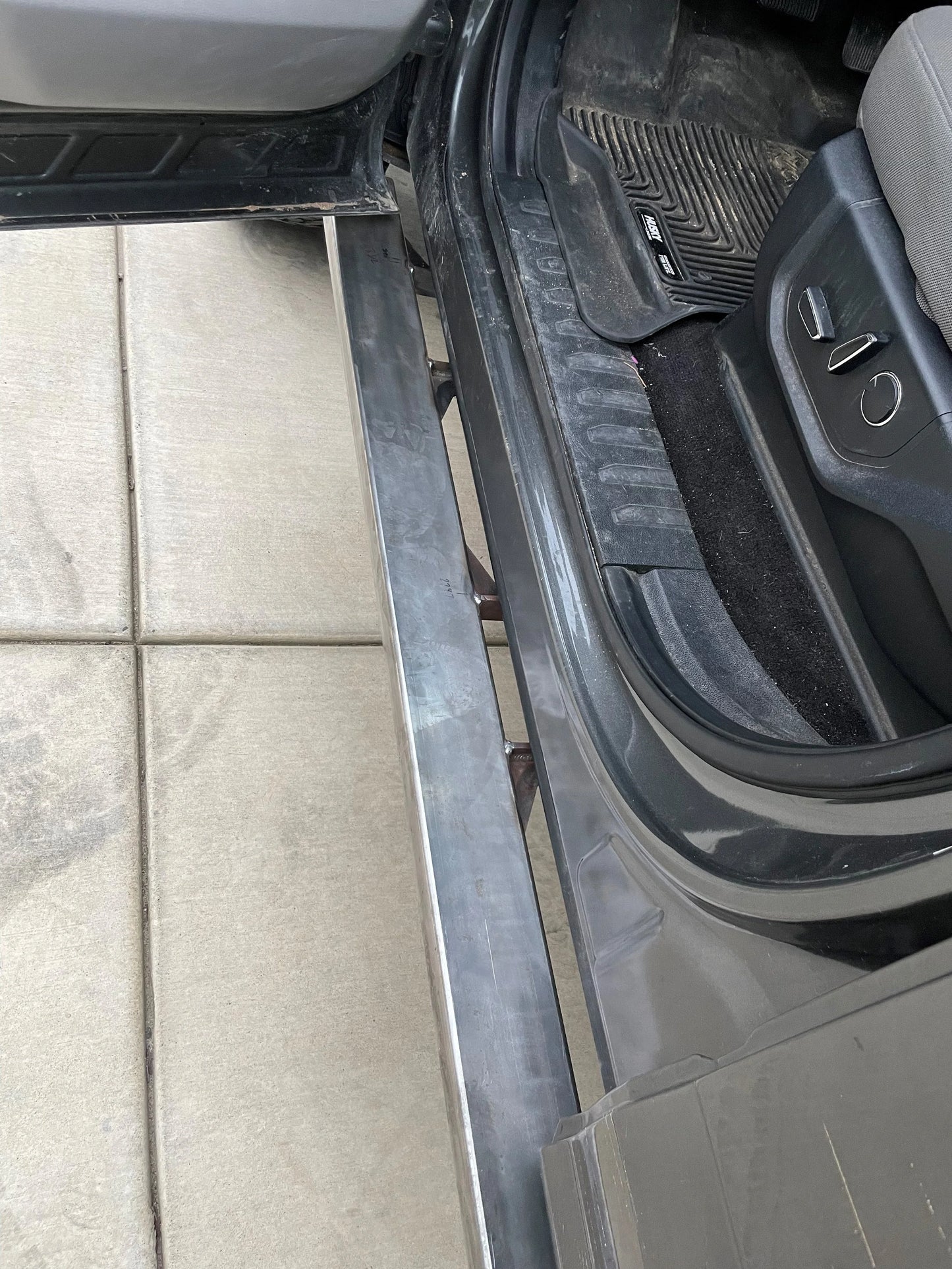 RAPTOR/Ford F-150 Rock Slider Steps (2015-20) SuperCrew 4 Door