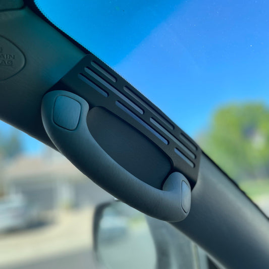 2003-2009 Toyota 4Runner (4th Gen) A-Pillar Grab Handle Accessory Mount For Phones Ham Radios Switch’s Winch Controller Overlanding