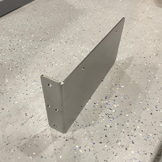 Side Mount License Plate Holder Trailer Flatbed RV Heavy Duty Steel