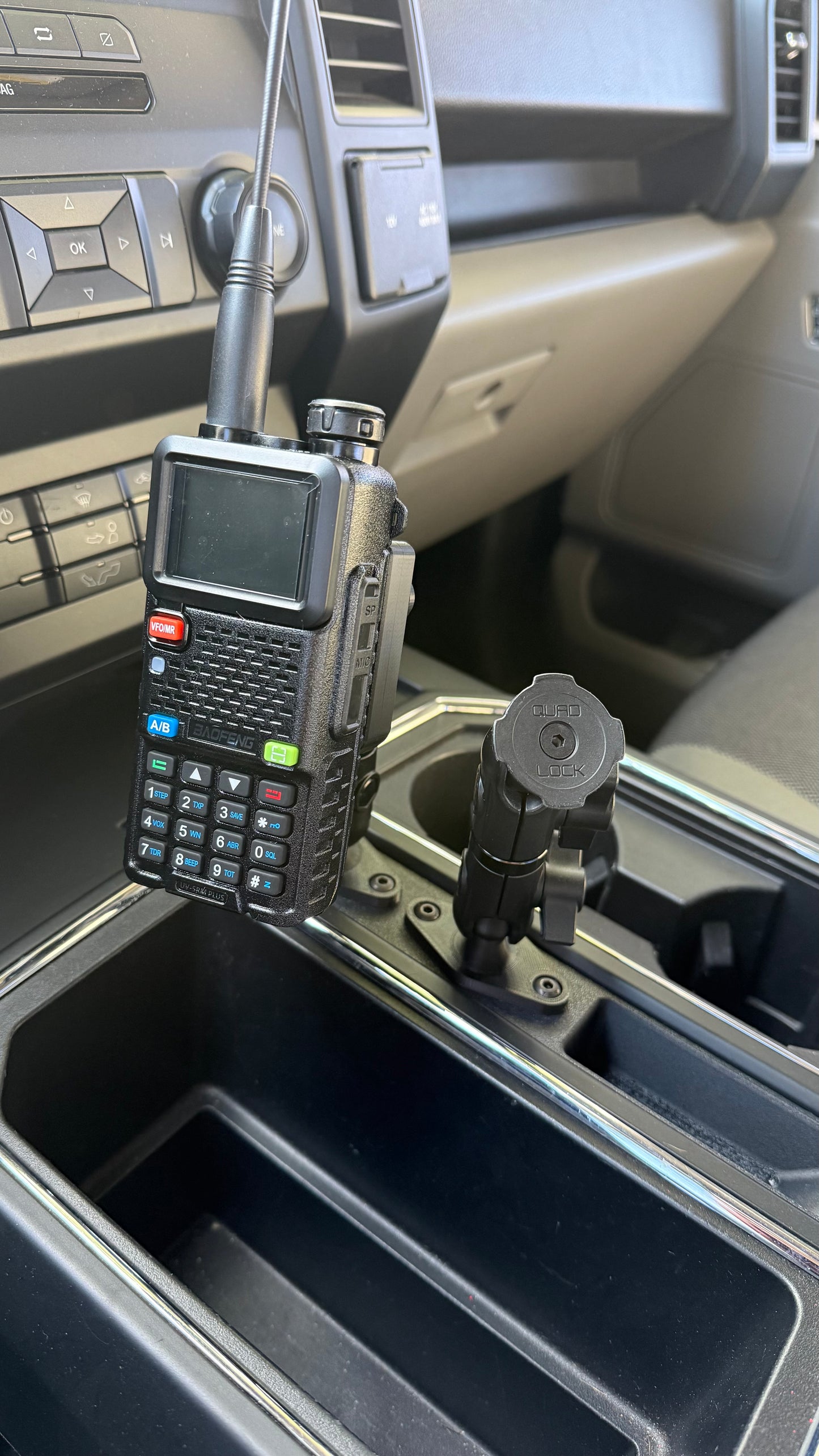 2015–2020 Ford F-150 Center Console Phone & Device Mount