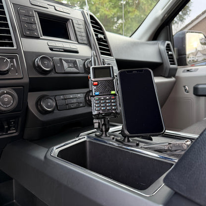 2015–2020 Ford F-150 Center Console Phone & Device Mount