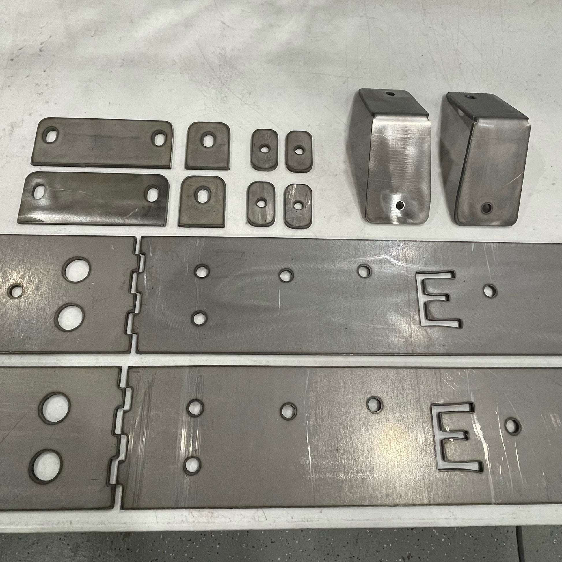 Toyota Tacoma Longbed (16-23) Bolt on Rock Slider Frame Plate Kit