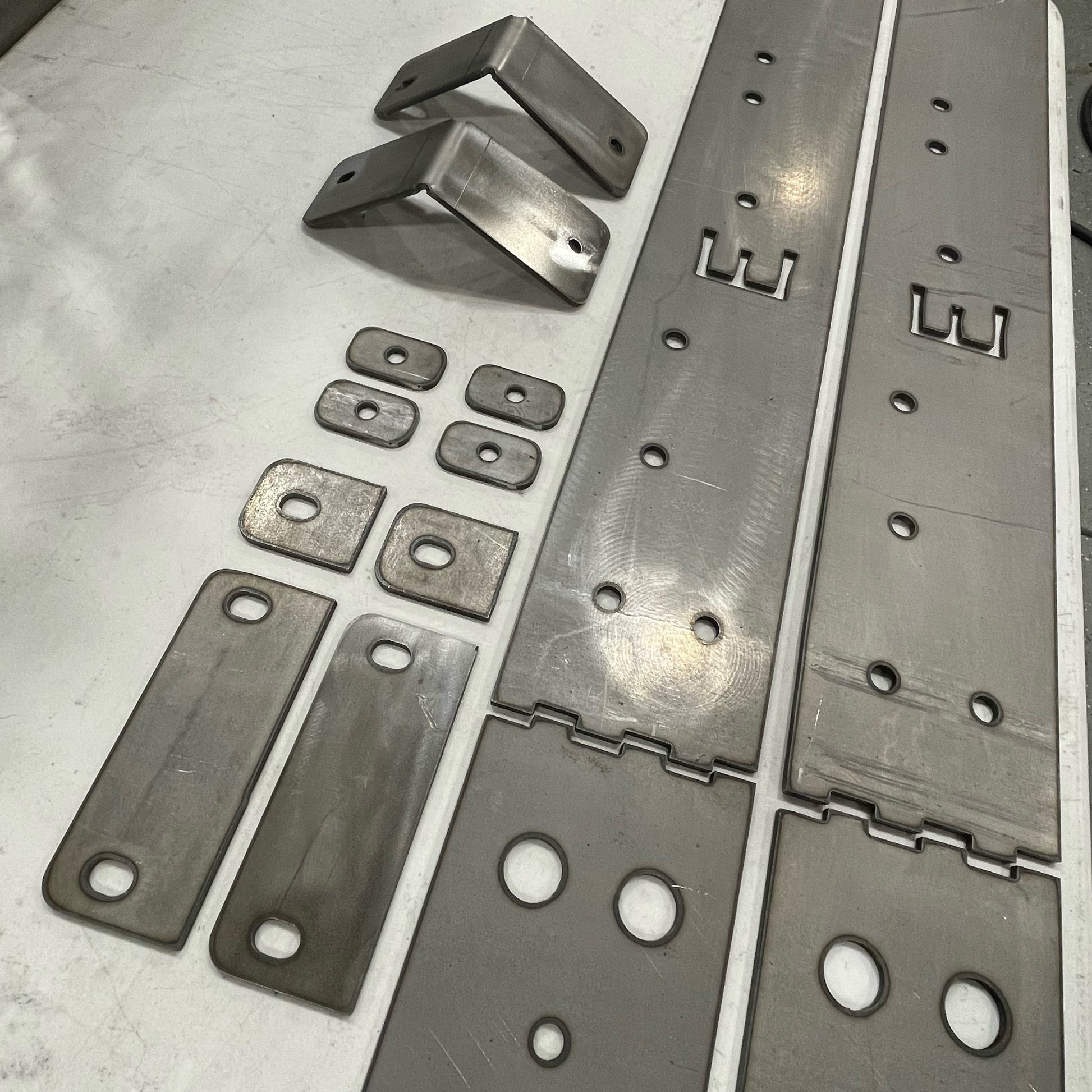 Toyota Tacoma Longbed (16-23) Bolt on Rock Slider Frame Plate Kit