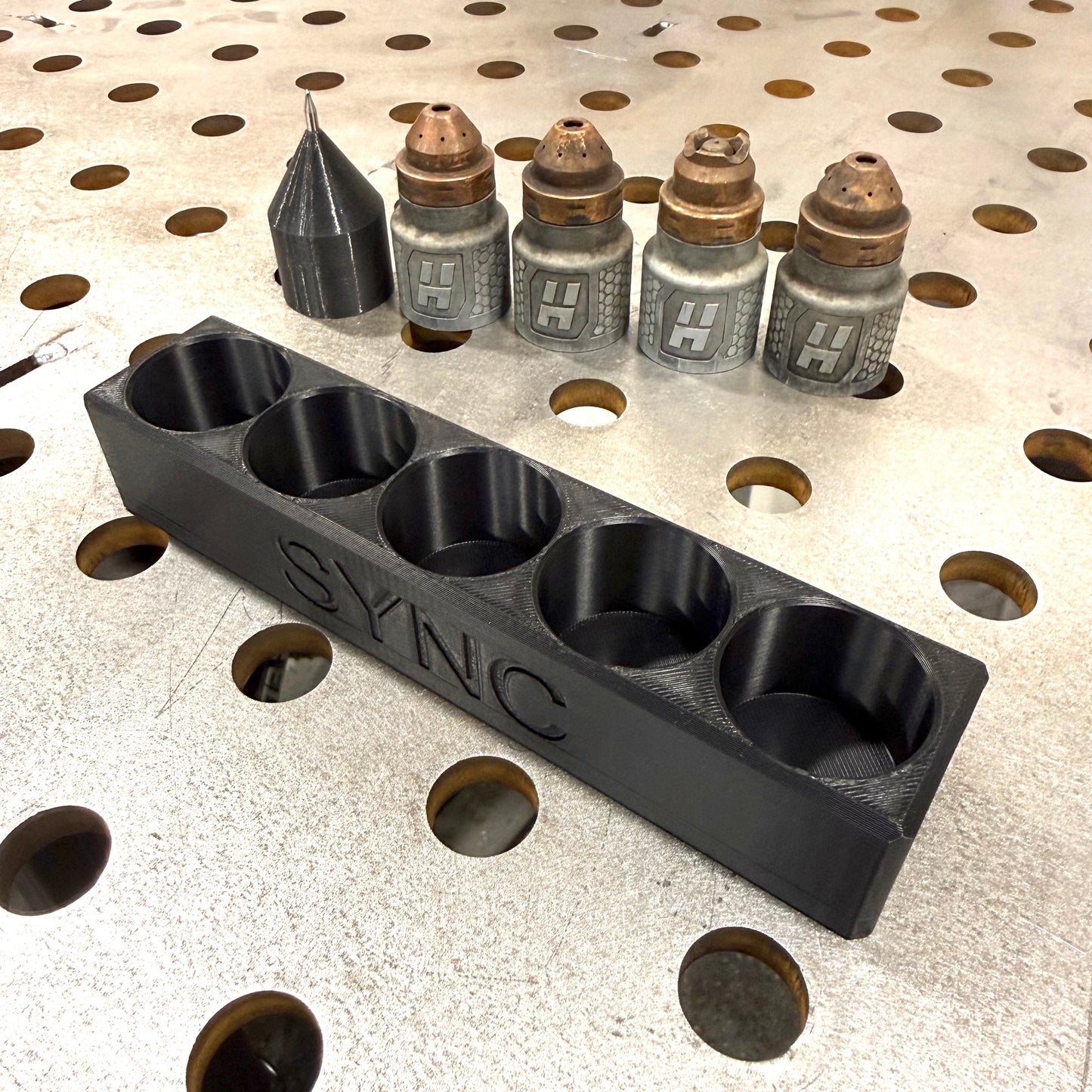 Hypertherm Sync Plasma Cartridge Organizer Magnetic CNC