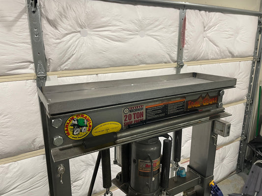 Upper Tool Tray Bolt on - Harbor Freight 20 Ton Press