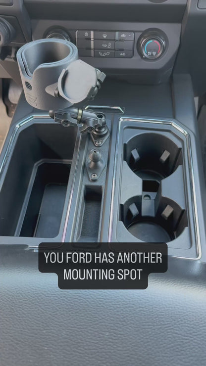 2015–2020 Ford F-150 Center Console Phone & Device Mount